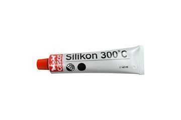 Silicone "heat resistant" for use with smoke extractor and glass cord and cleaning flap