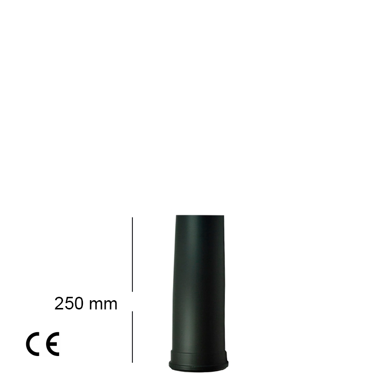 Pellet stove pipe connector 80 mm