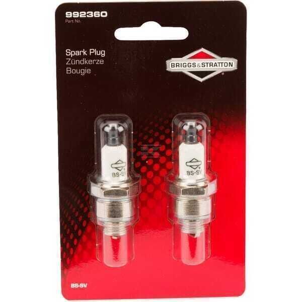 Spark Plug BS-SV (2 pieces) blister - 992360C - Briggs & Stratton