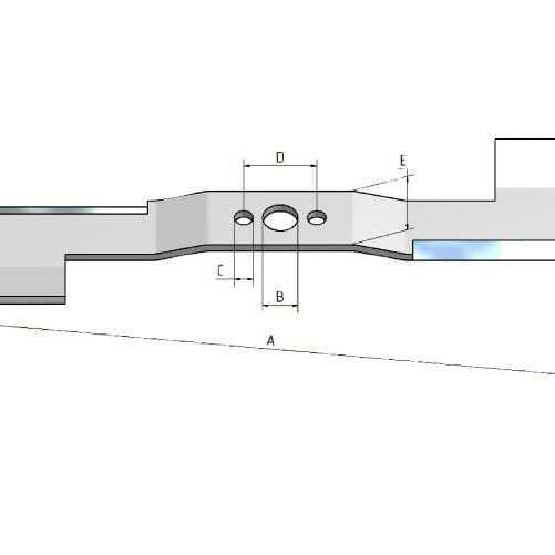 MTD Lawnmower blades sorted by lengthOE - 02005020 - Blade