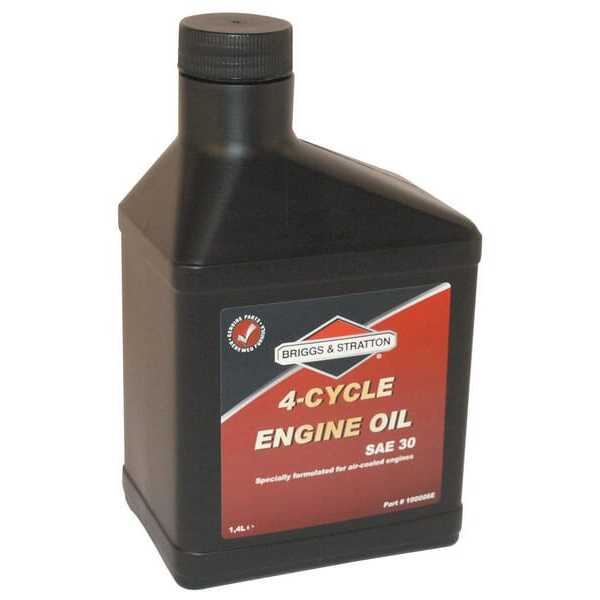 BS 4-Stroke oil Briggs & Stratton - 100006E - Engine oil, 1.4l, mineral, SAE 30W by Briggs & Stratton