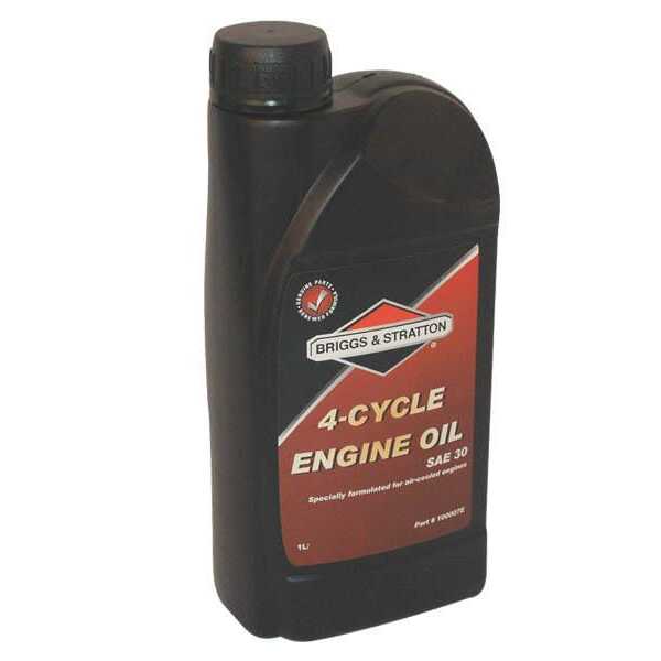 BS 4-Stroke oil Briggs & Stratton - 100007E - Engine oil, 1l, mineral, SAE 30W by Briggs & Stratton