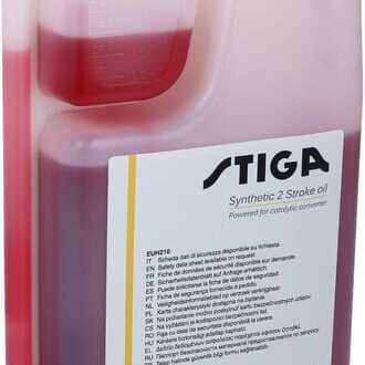 Stiga Engine oil - 1111923001 - Engine 2-stroke oil, 1l, synthetic, by Stiga