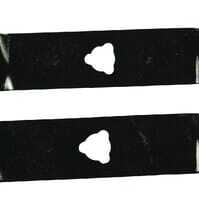 Stiga Lawnmower blades sorted by lengthOE - 1134911801 - Blade set Park 105 Combi (2x)