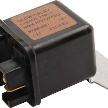 MTD RelaysOverviewOE F&G - 11965077911 - Glow plug Relay