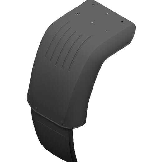 AL-KO High loader mudguard - 1258898 - High loader withspray protection