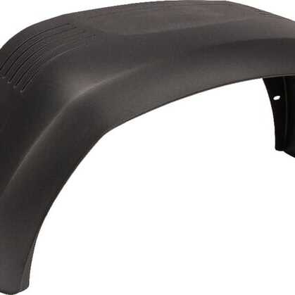 AL-KO Mudguard for Single axle - 1259578 - Mudguard black EA