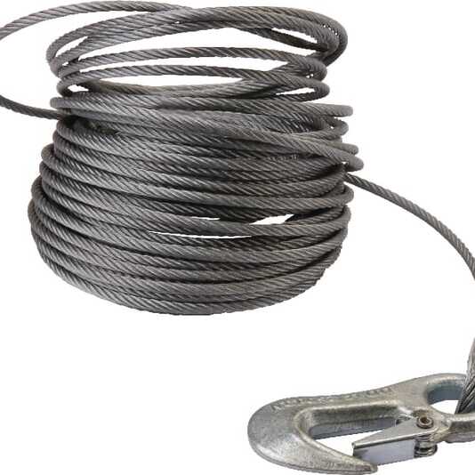 AL-KO Steel wire for wire winch - 1730137 - Cord for 351 OPTIMA 15m