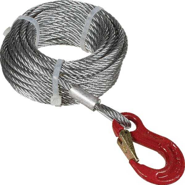 AL-KO Steel wire for wire winch - 1730140 - AL-KO 7mmx12.5m rope