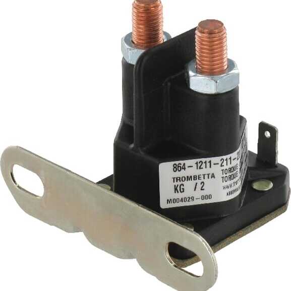 Snapper SolenoidOverviewOE F&G - 1755381YP - Solenoid, L-Bracket