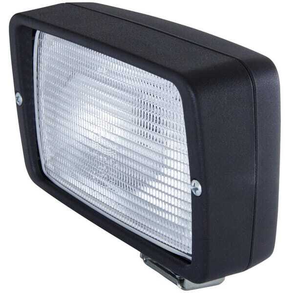 John Deere Work lamps rectangular H3 - 1GA006876001 - Work light Halogen, 55/70W, rectangular, 12/24V, white, 154x77x128mm AMP p