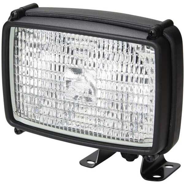 John Deere Work lamps rectangular H3 - 1GA006991041 - Work light Halogen, 55/70W, rectangular, 12/24V, white, clamp, 158x127x162
