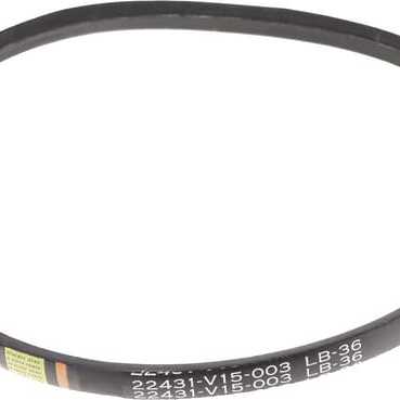 Honda V-belts overview - 22431V15003 - V-belt (LB-36)