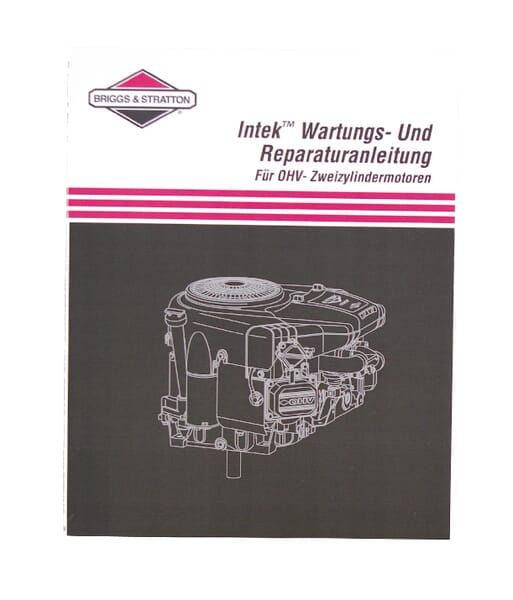 Briggs & Stratton Spare Parts Catalog - 274079 - Repair manual book Intek TW