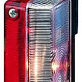 John Deere Side lamp - 2XS005020011 - Marker light 5W, rectangular, 12/24V, red/white, bolt on, Hella