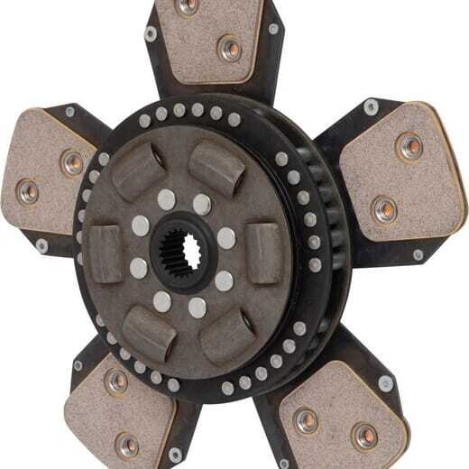 John Deere Clutch disc - 3701011M91N - Clutch disc