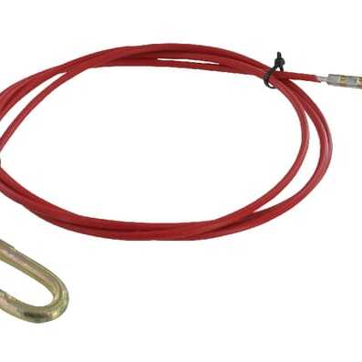 AL-KO Security cableSecurity cable for passenger car trailers - 375162 - Cable strip 1800 mm