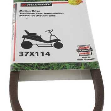 Murray V-belts overview - 37X114 - V-belt