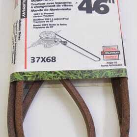 Murray V-belts overview - 37X68 - V-belt