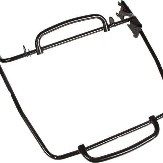 Castelgarden Frame & Rod Catchers - 3828000791 - Grass catcher half upper