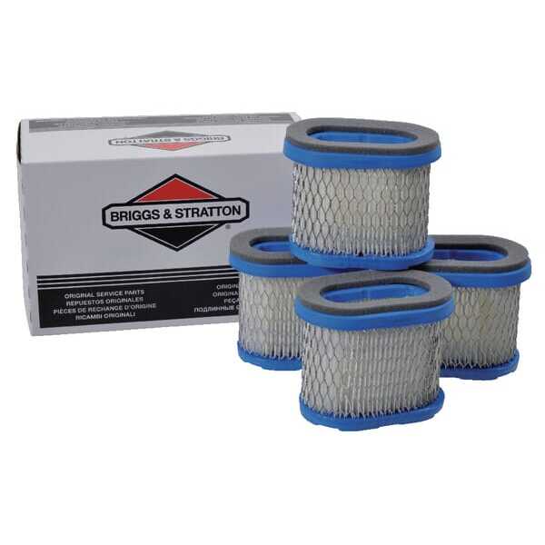 BS Air filter oval typeBriggs & Stratton - 4207WM - Air filter 4 x 697029