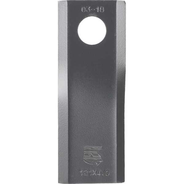 John Deere Rotary mower bladesOverview - 56451200KR - Mower blade LH 122x45x4mm bore Ø18.25mm Suitable for Kuhn/Claas/John Deere