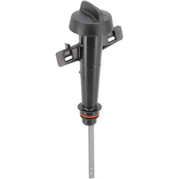 BS Oil dipstick / Oil filler pipe / Oil filler cap Briggs & Stratton - 596508 - Dipstick/Tube Assembly