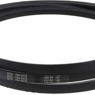 Snapper V-belts overview - 706174 - Auger belt