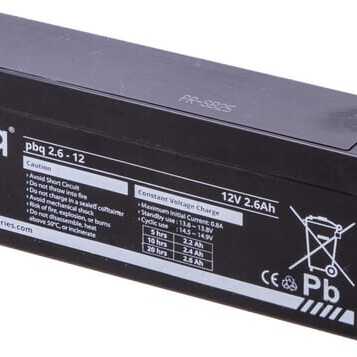 MTD BatteriesoverviewOE - 72506098 - Battery 12v 2.6Ah