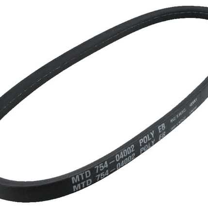 MTD V-belts overview - 75404002 - V-belt