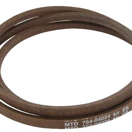 MTD V-belts overview - 75404024 - V-belt