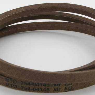 MTD V-belts overview - 75404145A - Drive belt