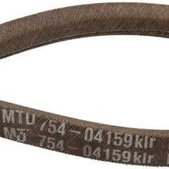 MTD V-belts overview - 75404159 - V-belt