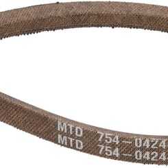 MTD V-belts overview - 75404244A - V-belt