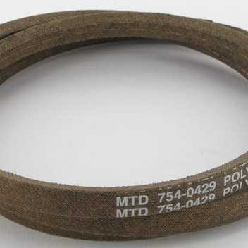 MTD V-belts overview - 7540429 - V-belt