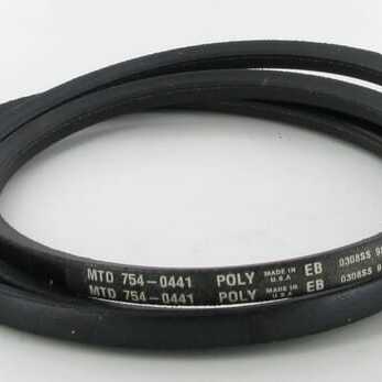 MTD V-belts overview - 7540441 - V-belt