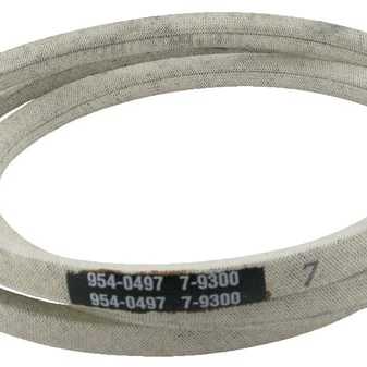 MTD V-belts overview - 7540497 - V-belt