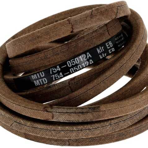 MTD V-belts overview - 75405012A - V-belt