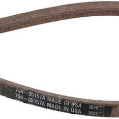 MTD V-belts overview - 75405157A - V-belt