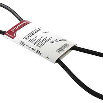 Murray V-belts overview - 7701014MA - Belt, trimmer 711933