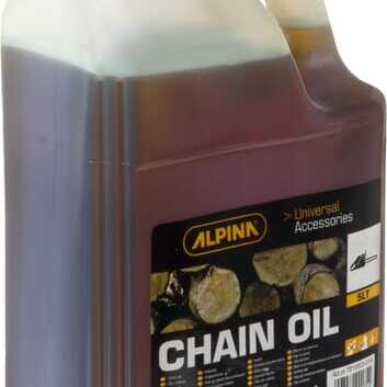 Castelgarden Chainsaw Oil 1 Lt Ua Alpina - 781000301A - Chainsaw oil, 5l, bio, by Castelgarden