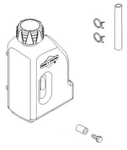 Briggs & Stratton Fuel tank - 799111 - Fuel tank