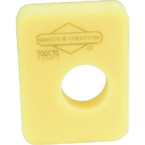 BS Air filter foamBriggs & Stratton - 799579M - Air filter (25x 799579)