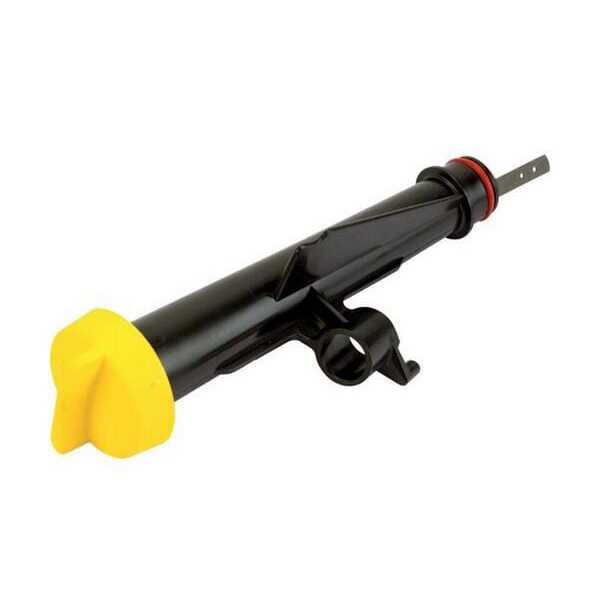 BS Oil dipstick / Oil filler pipe / Oil filler cap Briggs & Stratton - 84005996 - Dipstick/tube assembly