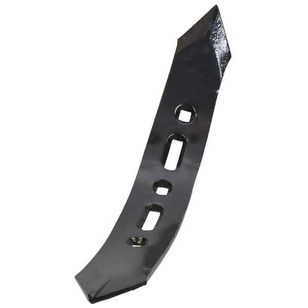 Deere Cultivator points overview - CP122KR - Cultivator point 490x75x10mm, reversible left, curved, 4 hole, suitable for Amazone