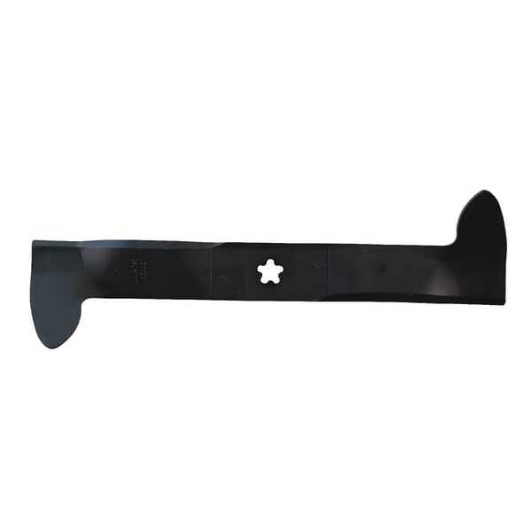 AYP Lawnmower blades sorted by lengthUniversal - FGP010001 - Mulching blade L: 465mm, 5 star hole: Ø15.9 suitable for Husqvarna/