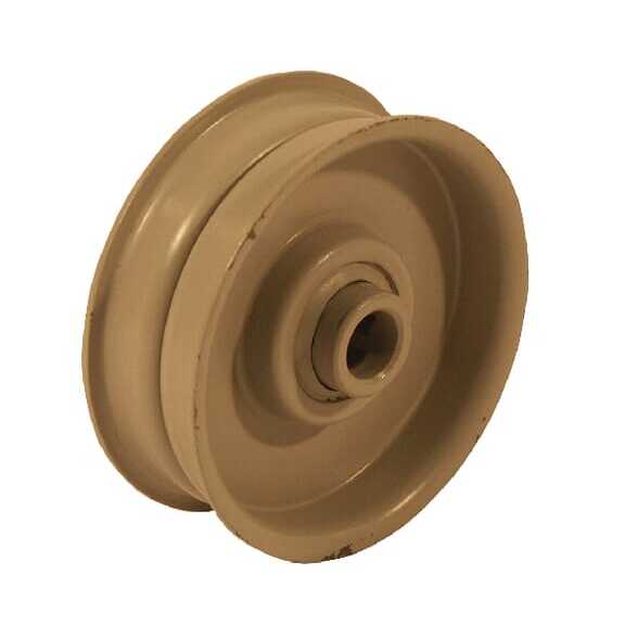 AYP Flat pulleys/tension pulleys with flange with bearing - FGP011875 - Pulley 3/8"x2-1/4"