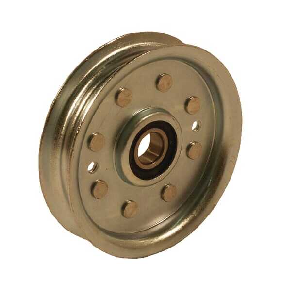 Snapper Flat pulleys/tension pulleys with flange with bearing - FGP011891 - Pulley 17mmx4\