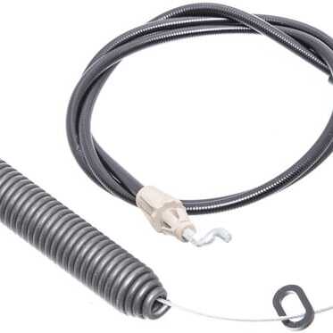 MTD Blade engagement cableoverviewOE - FGP881008 - Deck engagement Bowden cable