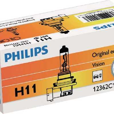 John Deere Bulb H11 PGJ19-2 - GL12362LL - Light bulb Halogen H11 12V 55W PGJ19-2 Philips